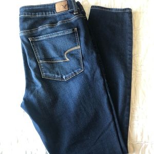 American Eagle Hi-Rise Dark Wash Jegging